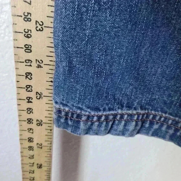 Pepe Jeans London Vtg Lot AA Denim Shorts 38 Medium Wash - Picture 6 of 7